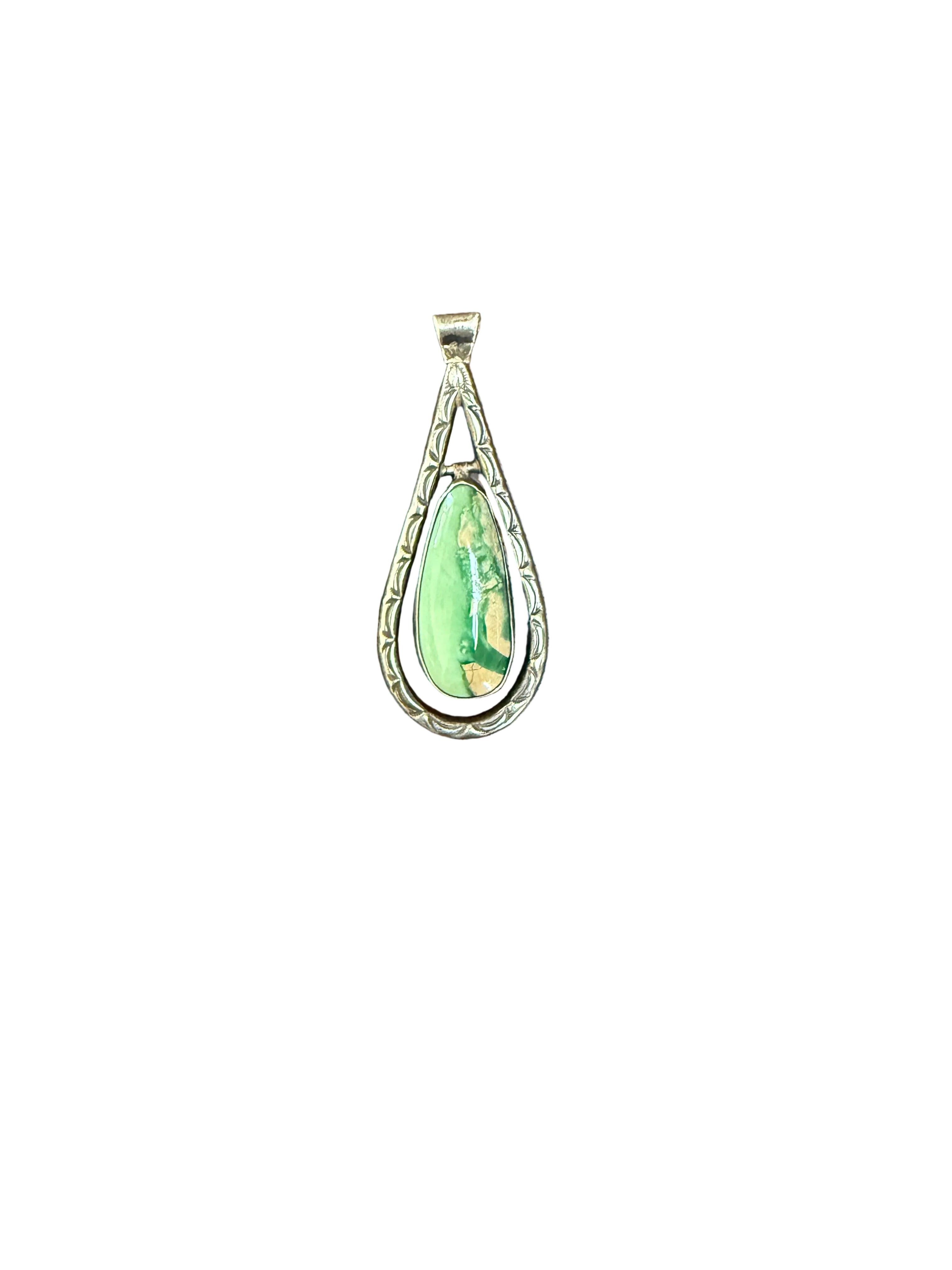 Tear drop pendant