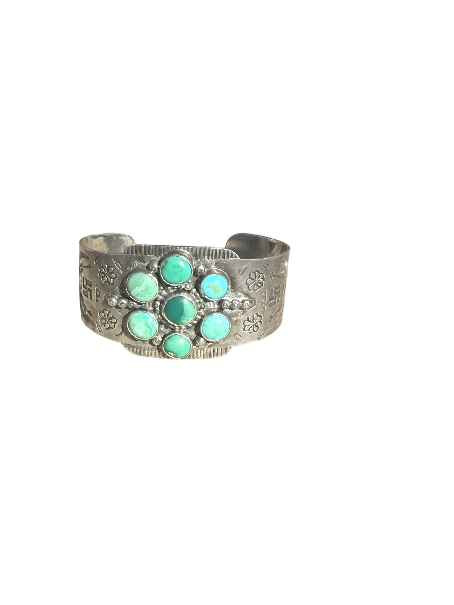 Harvey era whirling log cluster cuff