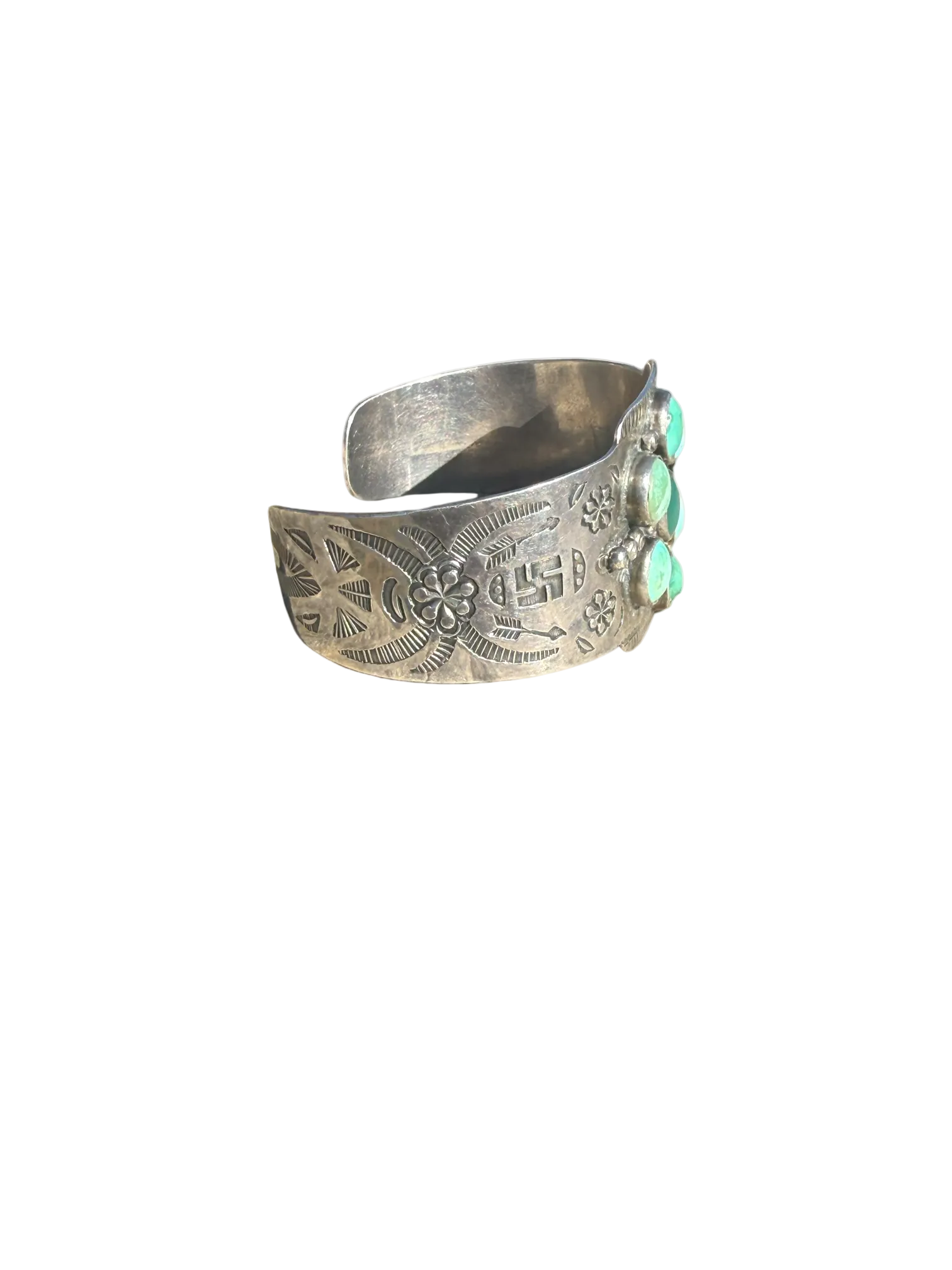 Harvey era whirling log cluster cuff